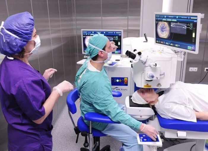 For retinal tears, laser coagulation